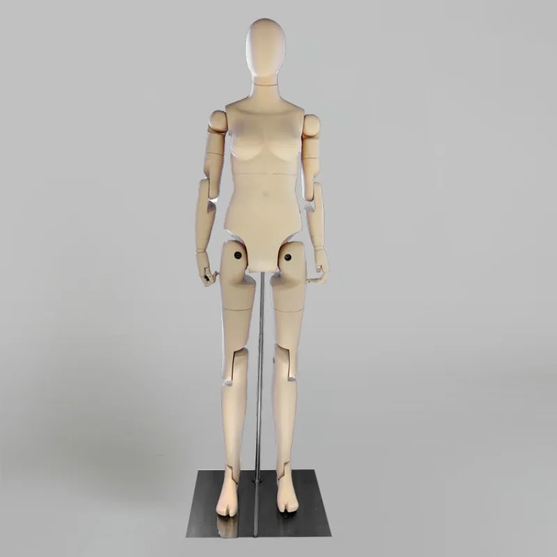 Full body model props male robot multi-functional display sports running female model frame movable joint model
Full body model props male robot multi-functional display sports running female model frame movable joint model