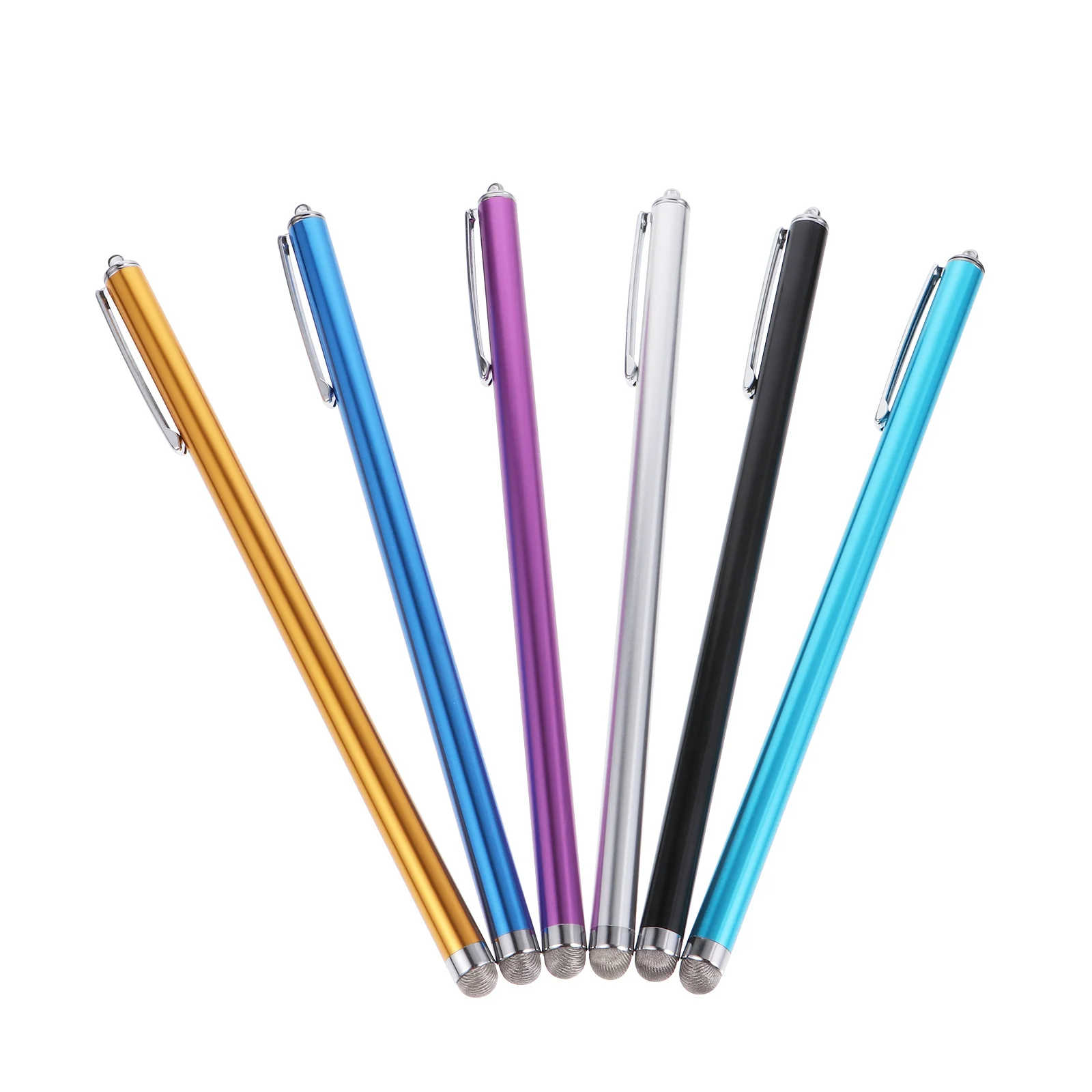 6Pcs Capacitive Stylus Pen High Sensitivity Universal Touch Screen Pen for Phone Tablet Drawing Writing Touchscreen Stylus
6Pcs Capacitive Stylus Pen High Sensitivity Universal Touch Screen Pen for Phone Tablet Drawing Writing Touchscreen Stylus