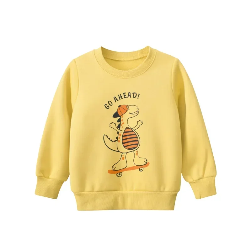 Velvet Kids' wear Fall/Winter 2024 Boys Cartoon Dinosaur sweatshirt Casual long sleeve pullover loose hoodie 2-9 years
Velvet Kids' wear Fall/Winter 2024 Boys Cartoon Dinosaur sweatshirt Casual long sleeve pullover loose hoodie 2-9 years