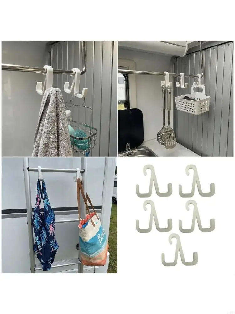 Space Saving Motorhome Hooks Support Brackets Set Of 5 In Lightweight
Space Saving Motorhome Hooks Support Brackets Set Of 5 In Lightweight