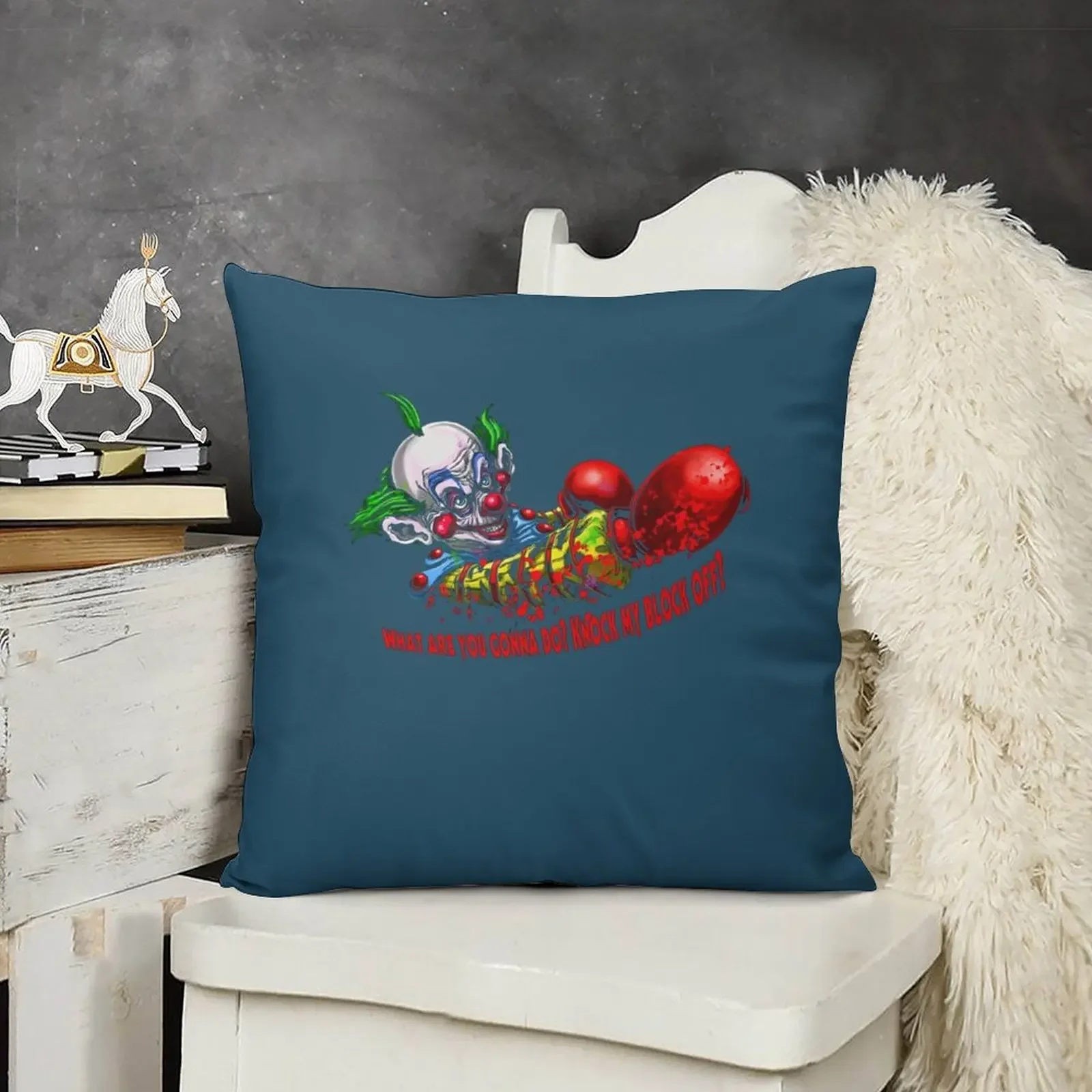 KILLER KLOWNS FROM OUTER SPACE ITS CRAAAZY Throw Pillow Pillow Decor Decorative Cushion Cover pillow
KILLER KLOWNS FROM OUTER SPACE ITS CRAAAZY Throw Pillow Pillow Decor Decorative Cushion Cover pillow