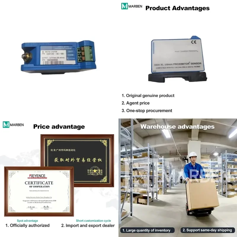 New 330180-90-00 Vibration Sensor Preamplifier Vibration Sensor 330180-90-00
New 330180-90-00 Vibration Sensor Preamplifier Vibration Sensor 330180-90-00