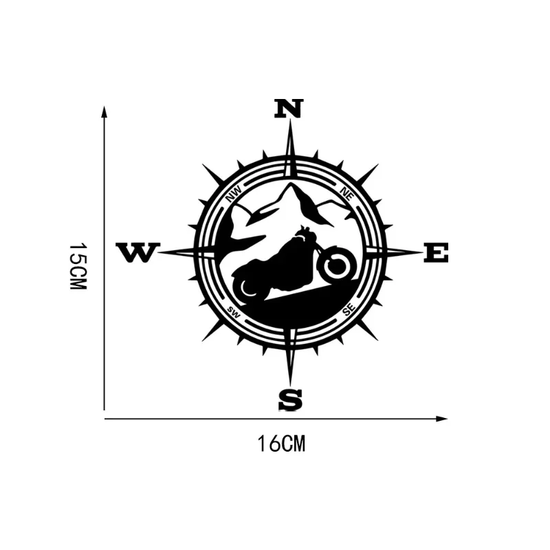 Self-adhesive sticker colour Compass Personality Car Stickers Outdoor Camping Body Windshield Vinyl Decals 16x15cm PVC KK
Self-adhesive sticker colour Compass Personality Car Stickers Outdoor Camping Body Windshield Vinyl Decals 16x15cm PVC KK
