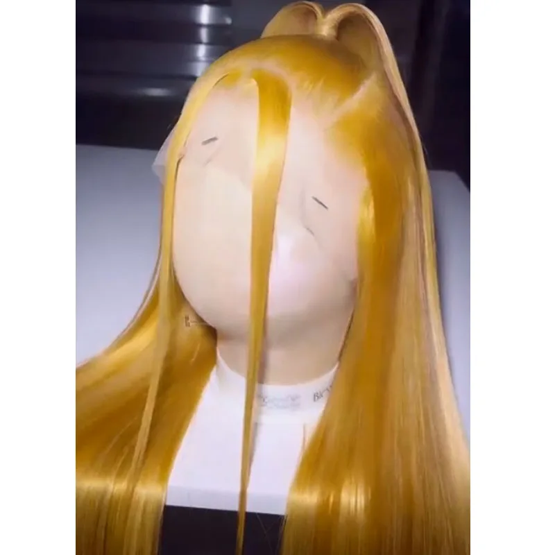 Long Soft 180Density 26“ Yellow Silky Straight Lace Front Wig For Women Babyhair Preplucked Heat Resistant Glueless Daily
Long Soft 180Density 26“ Yellow Silky Straight Lace Front Wig For Women Babyhair Preplucked Heat Resistant Glueless Daily