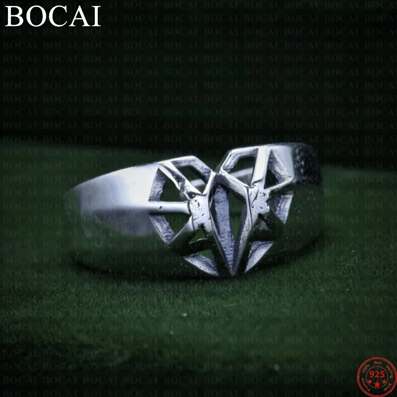 BOCAI S925 стерлингового серебра подвески кольца для мужчин женщин новая мода полые нерегулярные полосы любовь сердце ювелирные изделия
BOCAI S925 стерлингового серебра подвески кольца для мужчин женщин новая мода полые нерегулярные полосы любовь сердце ювелирные изделия