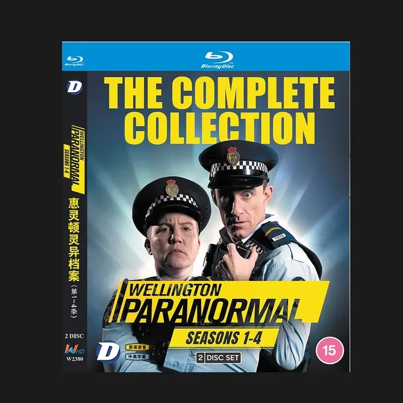Blu-ray BD Disc High Definition New Zealand Drama Wellington Paranormal Files Seasons 1 to 4 2018 to 2022 2 Discs
Blu-ray BD Disc High Definition New Zealand Drama Wellington Paranormal Files Seasons 1 to 4 2018 to 2022 2 Discs