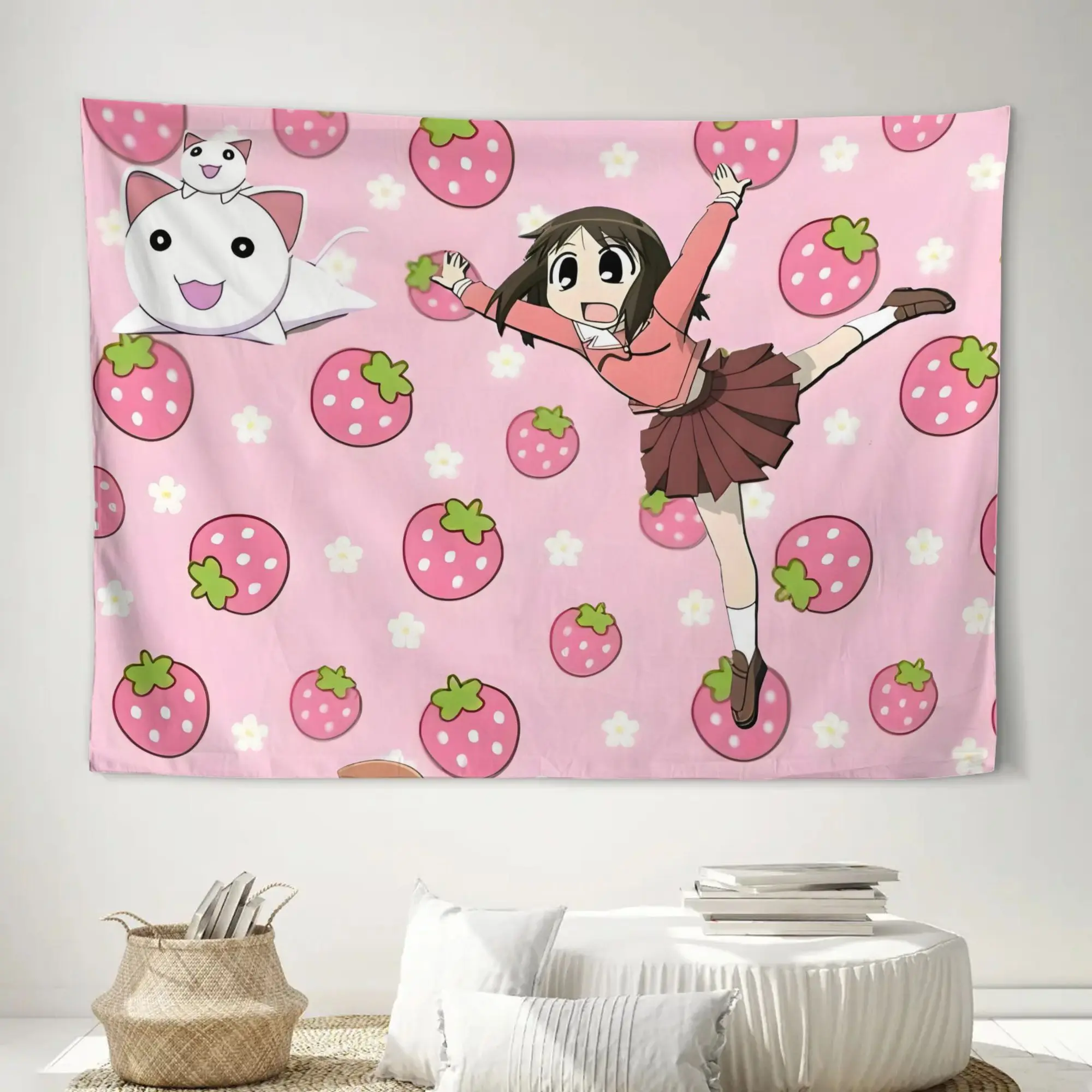 VIKAMA Cute Anime Girl With Cat Cartoon Tapestry, Wall Hanging For Living Room And Kids Bedroom, Gaming Room, Dorm Home Decor
VIKAMA Cute Anime Girl With Cat Cartoon Tapestry, Wall Hanging For Living Room And Kids Bedroom, Gaming Room, Dorm Home Decor