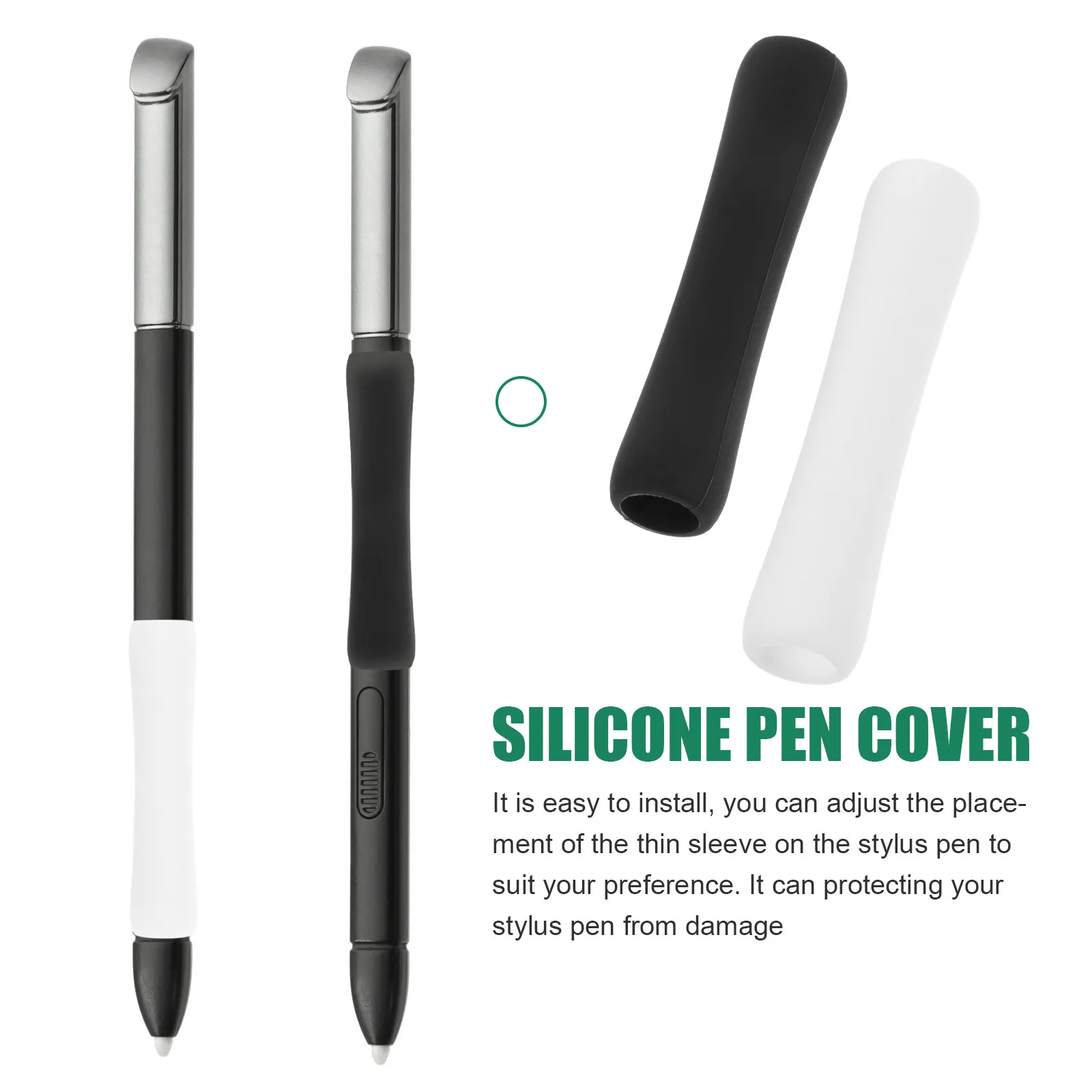 6Pcs Silicone Stylus Pen Sleeve Cover Protective Decorative Pencil Sleeve for Touchscreen Stylus Pen Body Protection Comfort
6Pcs Silicone Stylus Pen Sleeve Cover Protective Decorative Pencil Sleeve for Touchscreen Stylus Pen Body Protection Comfort
