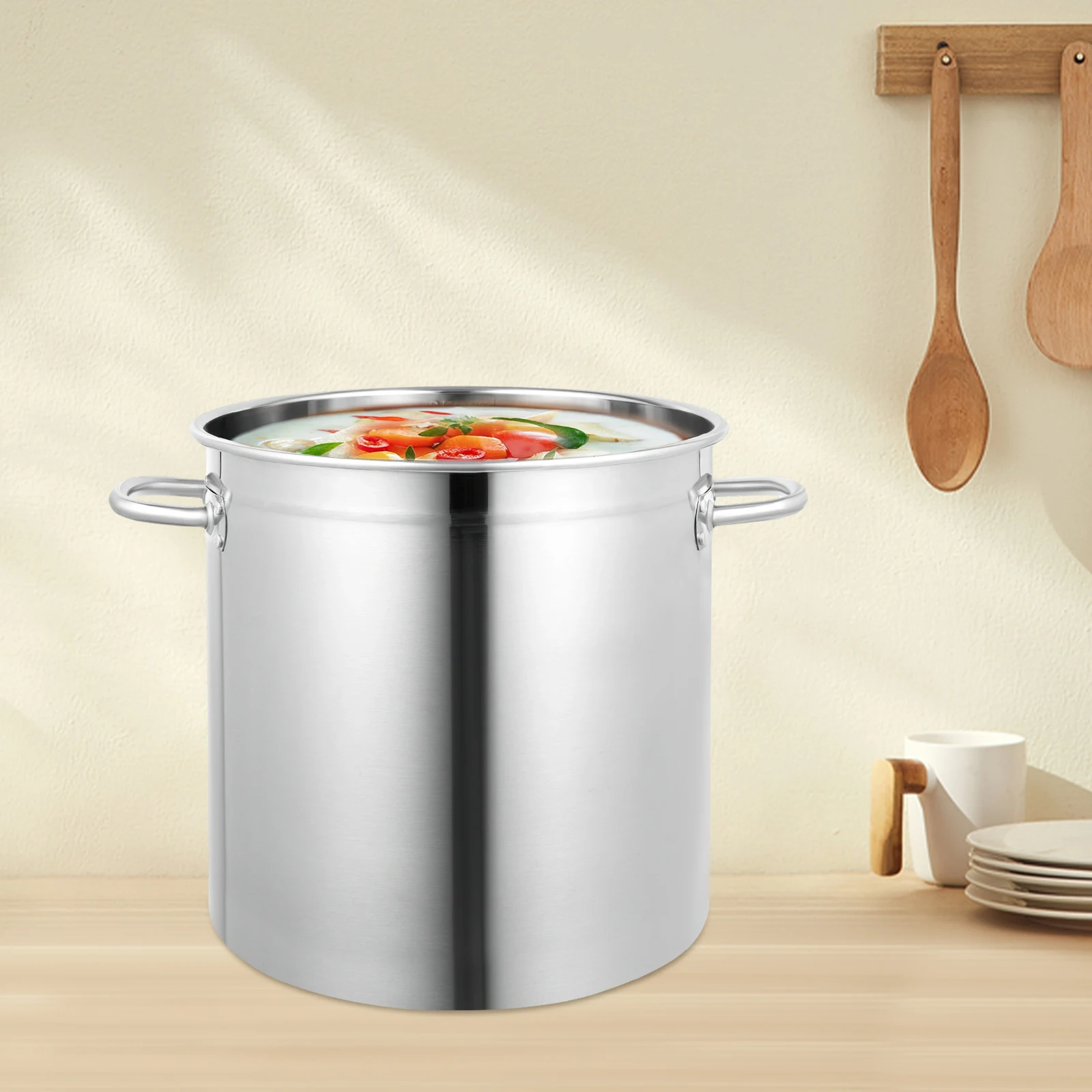 Суповая кастрюля из пищевой нержавеющей стали, 35 л, сверхмощная для домашнего и коммерческого приготовления пищи
Суповая кастрюля из пищевой нержавеющей стали, 35 л, сверхмощная для домашнего и коммерческого приготовления пищи