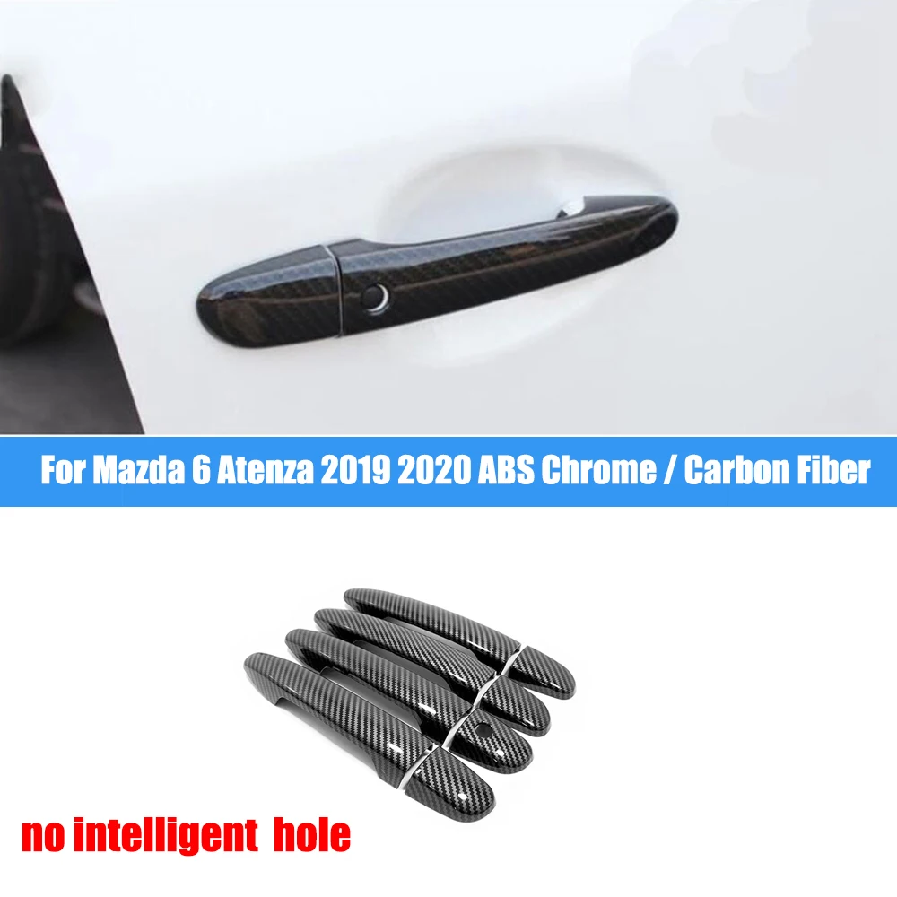 ABS Chrome/Carbon Car Side Door Handle decor sticker Cover For Mazda 3 Axela Mazda 6 Atenza CX-5 2013 2014 2015 2016 2017 2018
ABS Chrome/Carbon Car Side Door Handle decor sticker Cover For Mazda 3 Axela Mazda 6 Atenza CX-5 2013 2014 2015 2016 2017 2018