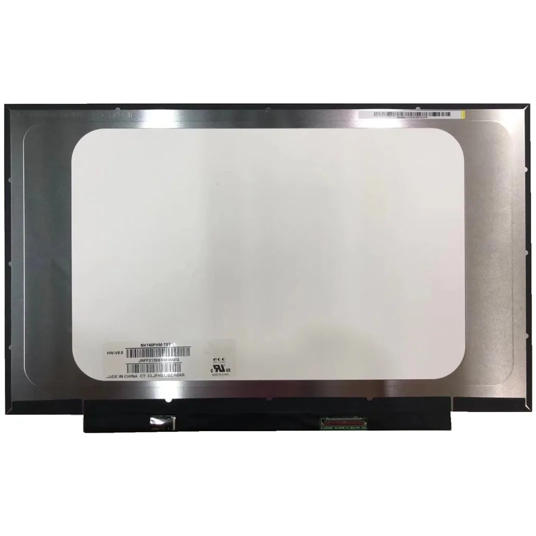 NV140FHM-T07 NV140FHM T07 14.0'' Laptop LCD Touch Screen Display Panel 1920*1080 EDP 40 Pins
NV140FHM-T07 NV140FHM T07 14.0'' Laptop LCD Touch Screen Display Panel 1920*1080 EDP 40 Pins