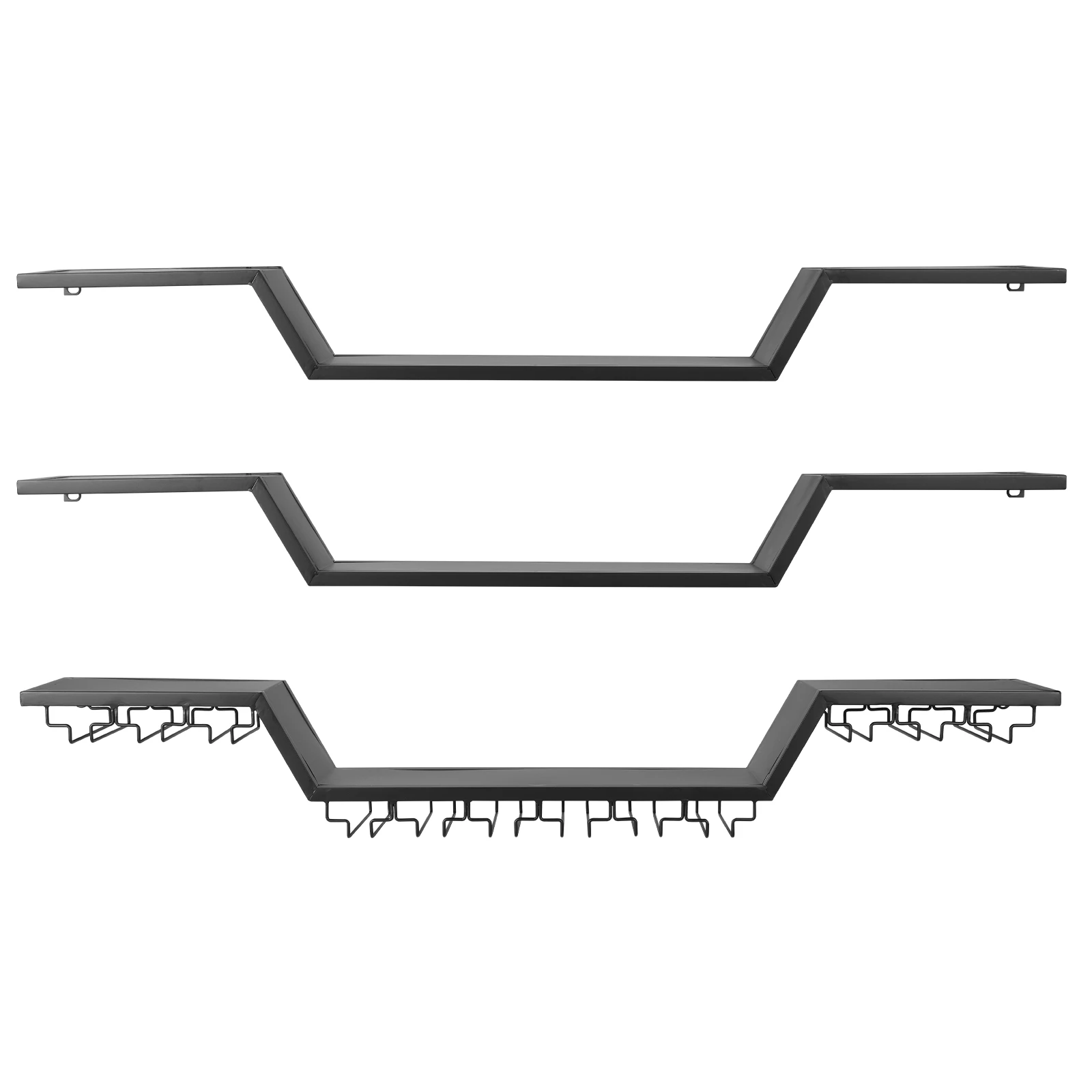 47/55inch Modern LED Wine Rack Wall Mounted with LED Light with Wine Glass Hooks 3-Tier for Home Bar Dining Room Cafe Decorative
47/55inch Modern LED Wine Rack Wall Mounted with LED Light with Wine Glass Hooks 3-Tier for Home Bar Dining Room Cafe Decorative