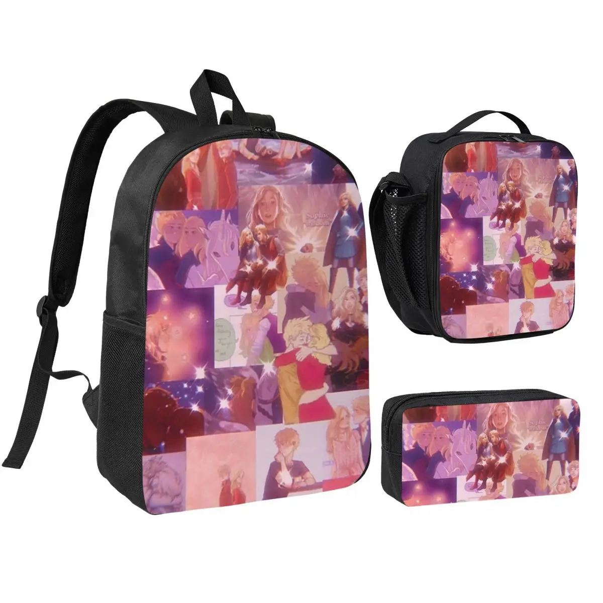Keeper Of The Lost Cities Edit! Backpack Student BookBag School Bag Computer Shoulder Bags 3ps Insulated Lunch Bag Pencil Case
Keeper Of The Lost Cities Edit! Backpack Student BookBag School Bag Computer Shoulder Bags 3ps Insulated Lunch Bag Pencil Case