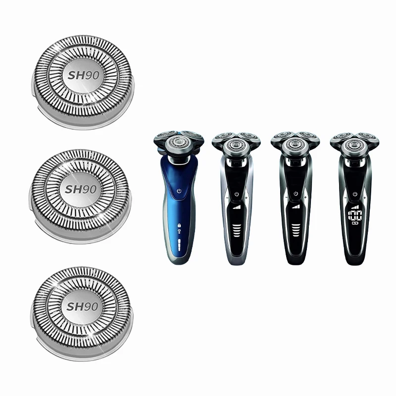 3/6/9pcs SH90 Shaver Replacement Heads For Norelco Series S9000 RQ12 Shavers Blade Head
3/6/9pcs SH90 Shaver Replacement Heads For Norelco Series S9000 RQ12 Shavers Blade Head