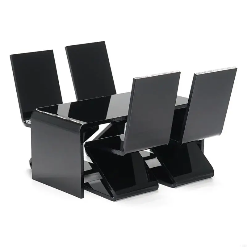 23GD 5pcs Dollhouses Furniture Set 1/12 Scale Acrylic Table with Chairs Set for Office and School Use Dollhouses Display Set
23GD 5pcs Dollhouses Furniture Set 1/12 Scale Acrylic Table with Chairs Set for Office and School Use Dollhouses Display Set
