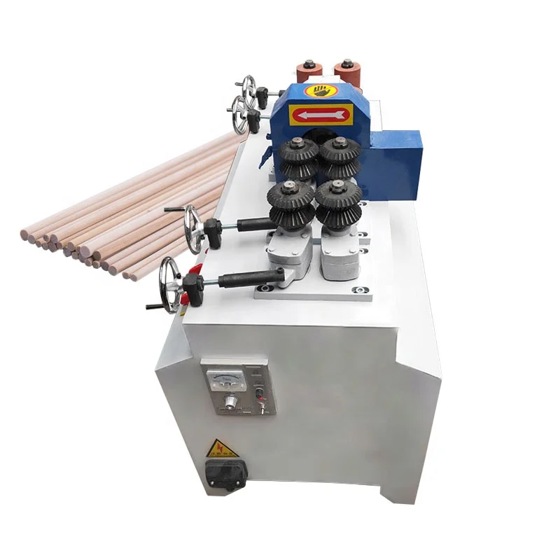 Low Price Wooden Stick Handle Dowel Milling Machine Round Rod Making Machine for Wood