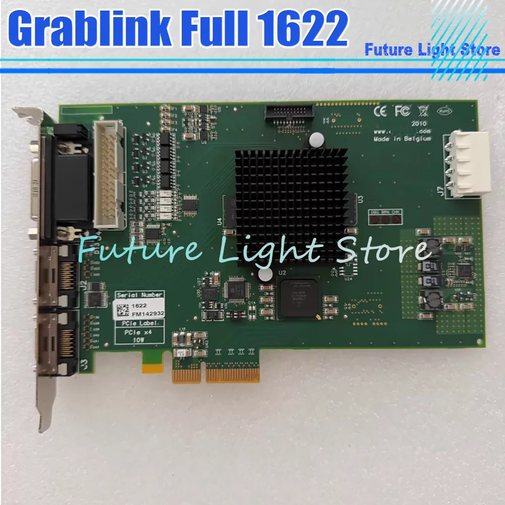 For EULESYS 2010 Image Acquisition Card Data Acquisition Card Grablink Full 1622 PCIe X4
For EULESYS 2010 Image Acquisition Card Data Acquisition Card Grablink Full 1622 PCIe X4