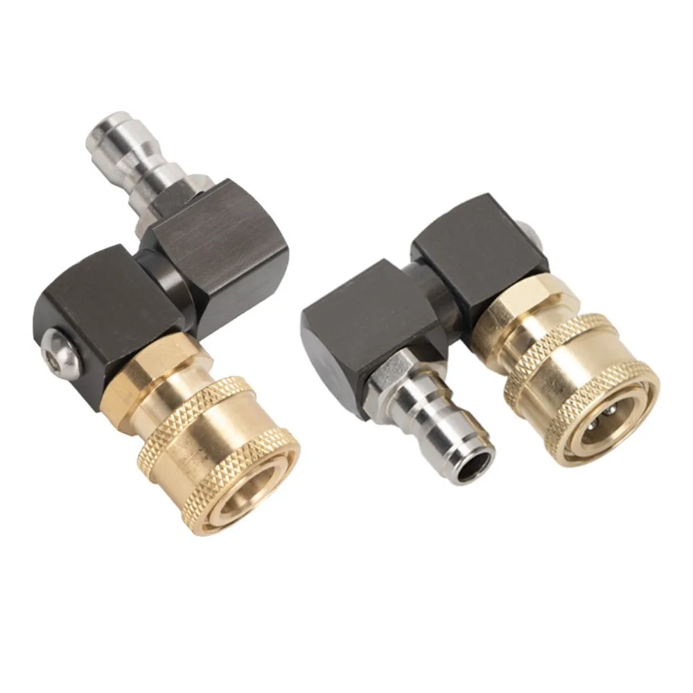 360° Universal Rotary Joint Suitable for High-pressure Water Gun Rotary Quick-connect Car Wash Machines.
360° Universal Rotary Joint Suitable for High-pressure Water Gun Rotary Quick-connect Car Wash Machines.