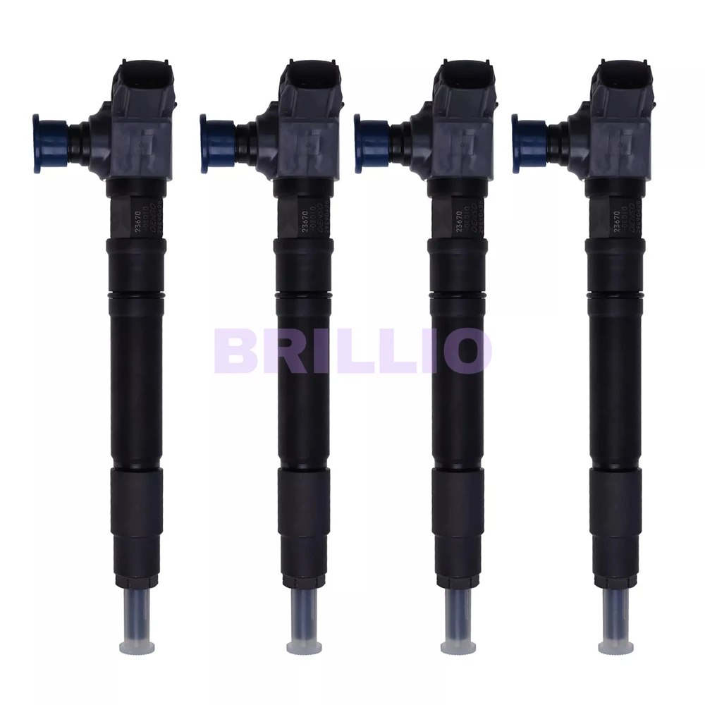 4 шт. топливные форсунки 23670-0E010 для Denso Toyota Hilux 2.8L 1GD 2004-2019 295700-0550 2957000550 
4 шт. топливные форсунки 23670-0E010 для Denso Toyota Hilux 2.8L 1GD 2004-2019 295700-0550 2957000550