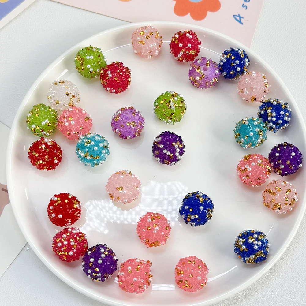 Clearance 100Pcs 16*16MM DIY Beads/Hand Made/Round Shape/Rhinestone Effect/Acrylic Bead/Jewelry Findings & Components
Clearance 100Pcs 16*16MM DIY Beads/Hand Made/Round Shape/Rhinestone Effect/Acrylic Bead/Jewelry Findings & Components