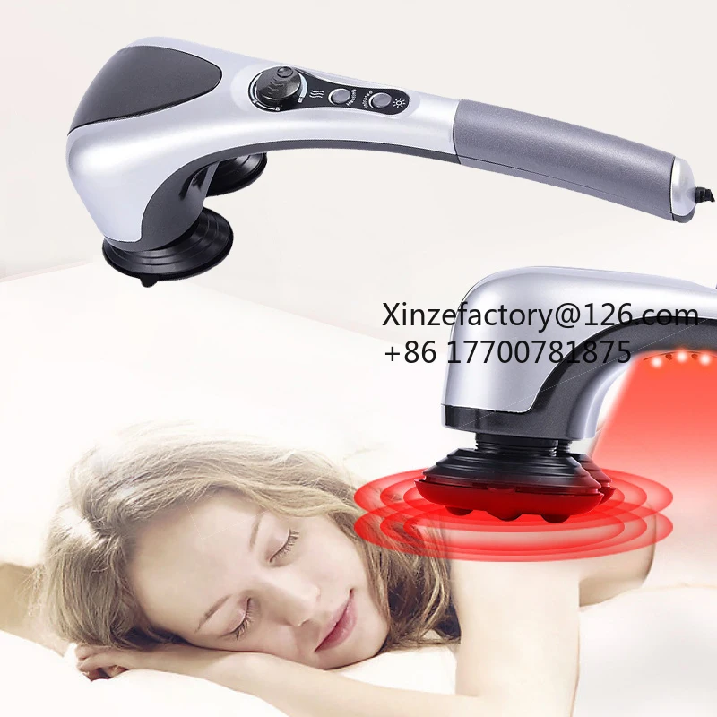 Factory Direct 2026 Top Rated220V Double-head Massage Stick Multi-head Massage Hammer Neck Waist Leg Massage Instrument Massager
Factory Direct 2026 Top Rated220V Double-head Massage Stick Multi-head Massage Hammer Neck Waist Leg Massage Instrument Massager