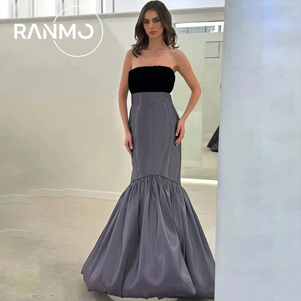 Ranmo Customized Elegant Mermaid Trumpet Prom Dress Floor-Length Pleat Sleeveless Strapless Elegant Evening Party Dresses 2026
Ranmo Customized Elegant Mermaid Trumpet Prom Dress Floor-Length Pleat Sleeveless Strapless Elegant Evening Party Dresses 2026