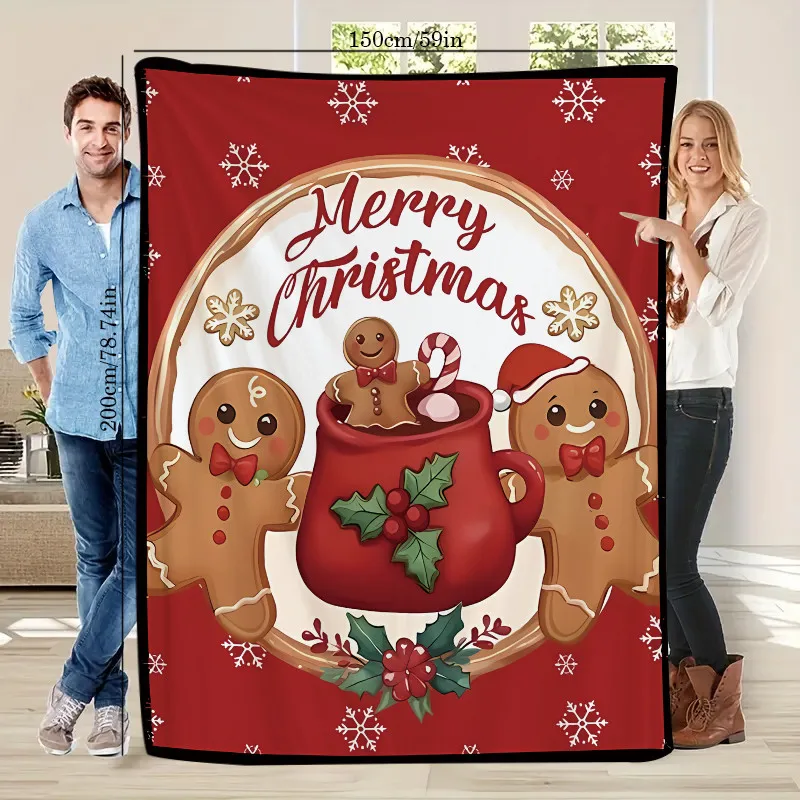 Одеяло «Пряничный человечек» с горячими напитками — бросок для рождественского подарка
Одеяло «Пряничный человечек» с горячими напитками — бросок для рождественского подарка