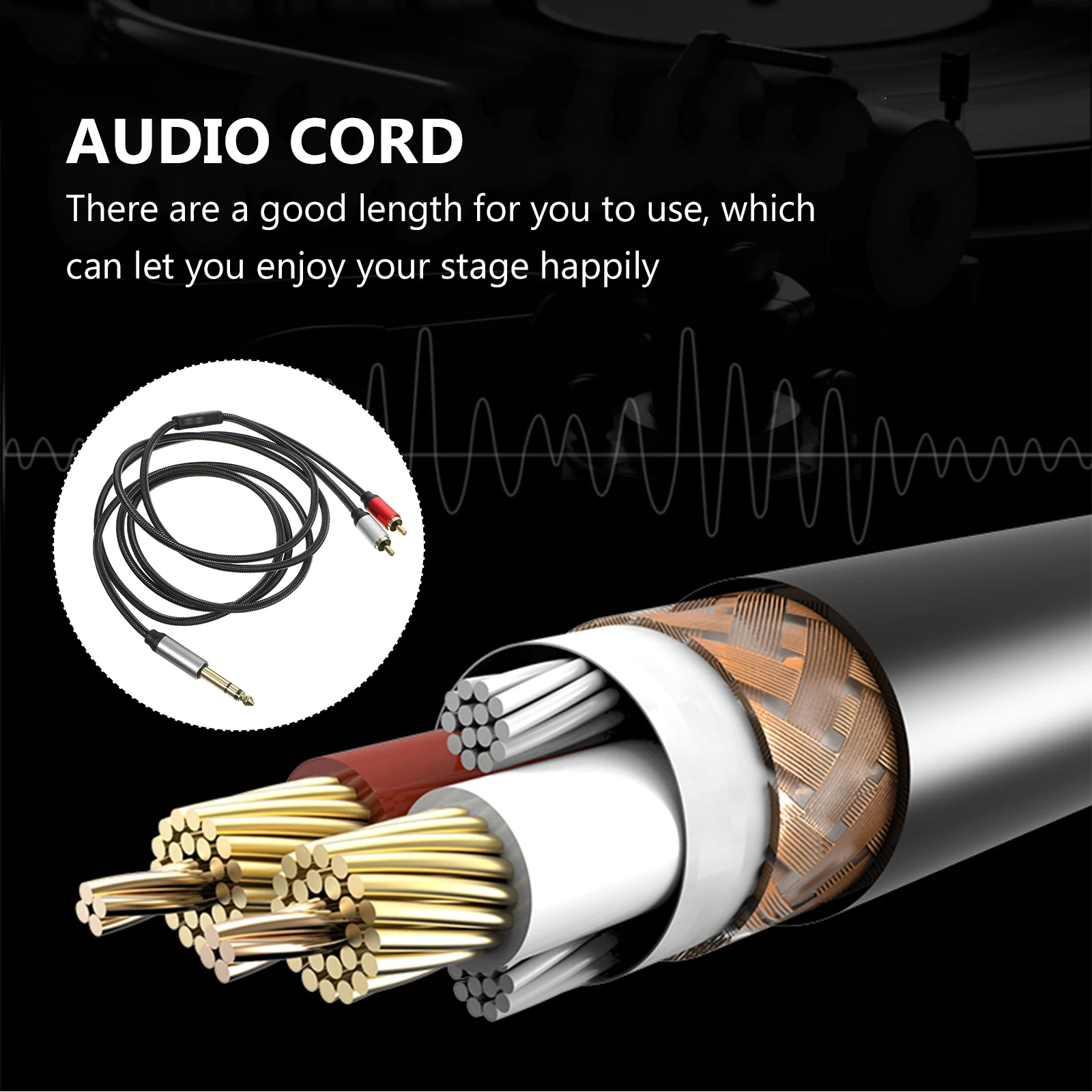 Audio Cable 1M 6.35mm to XLR Female Microphone Sound Card Equipment Converter Cable Durable Flexible Audio Transmission
Audio Cable 1M 6.35mm to XLR Female Microphone Sound Card Equipment Converter Cable Durable Flexible Audio Transmission
