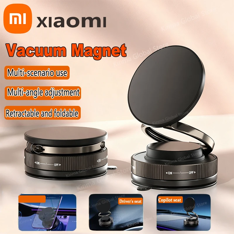 Вакуумный магнитный кронштейн для телефона Xiaomi, многоугольная регулировка, сильный магнит на присоске, складной автомобильный держатель, навигационная подставка
Вакуумный магнитный кронштейн для телефона Xiaomi, многоугольная регулировка, сильный магнит на присоске, складной автомобильный держатель, навигационная подставка