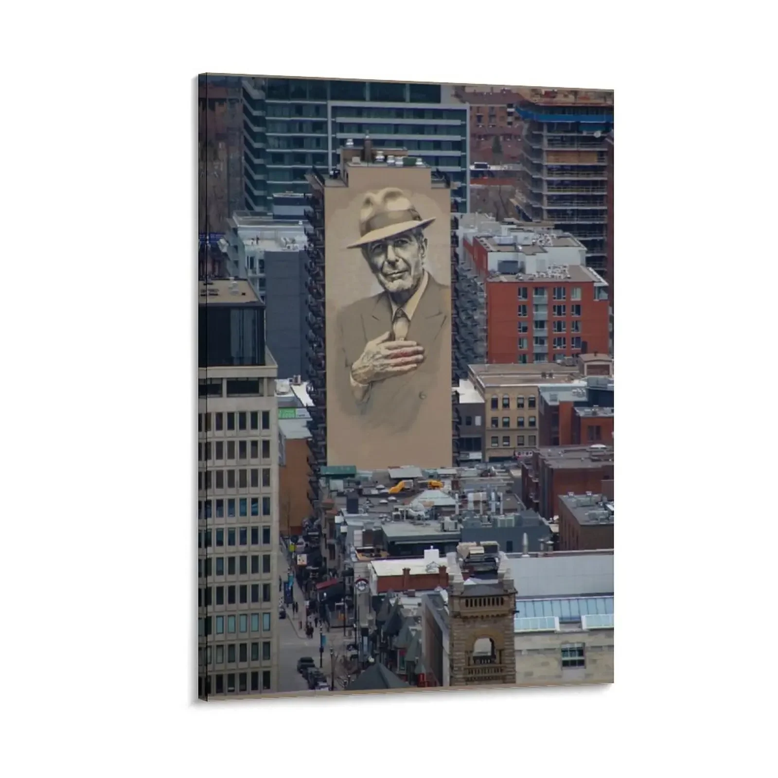 Leonard Cohen Mural Montreal Canvas Painting room decorations for girls wall decor decorative pictures for living room
Leonard Cohen Mural Montreal Canvas Painting room decorations for girls wall decor decorative pictures for living room