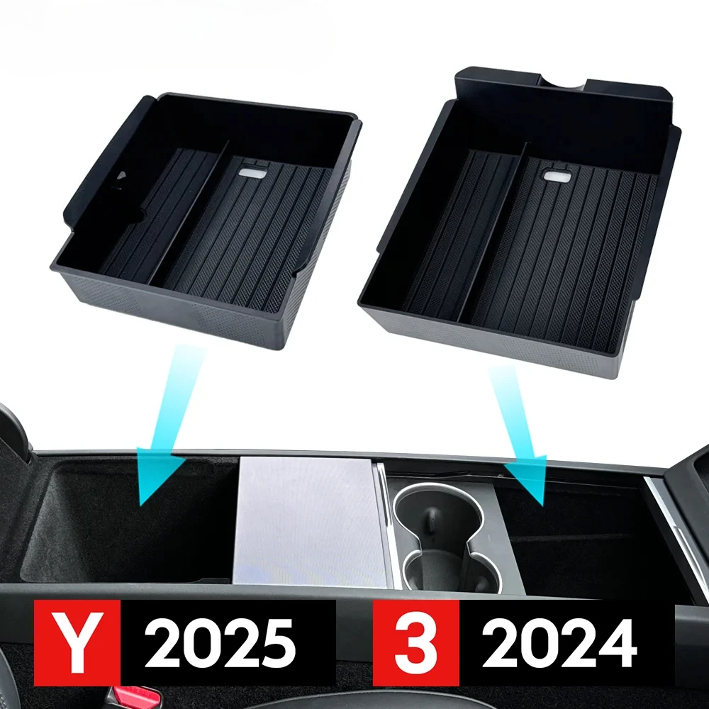 For Tesla New Model Y 2025 Launch Juniper Model 3 Highland 2024 Center Console Storage Box Armrest Box Upper&Lower Silicone Pad
For Tesla New Model Y 2025 Launch Juniper Model 3 Highland 2024 Center Console Storage Box Armrest Box Upper&Lower Silicone Pad