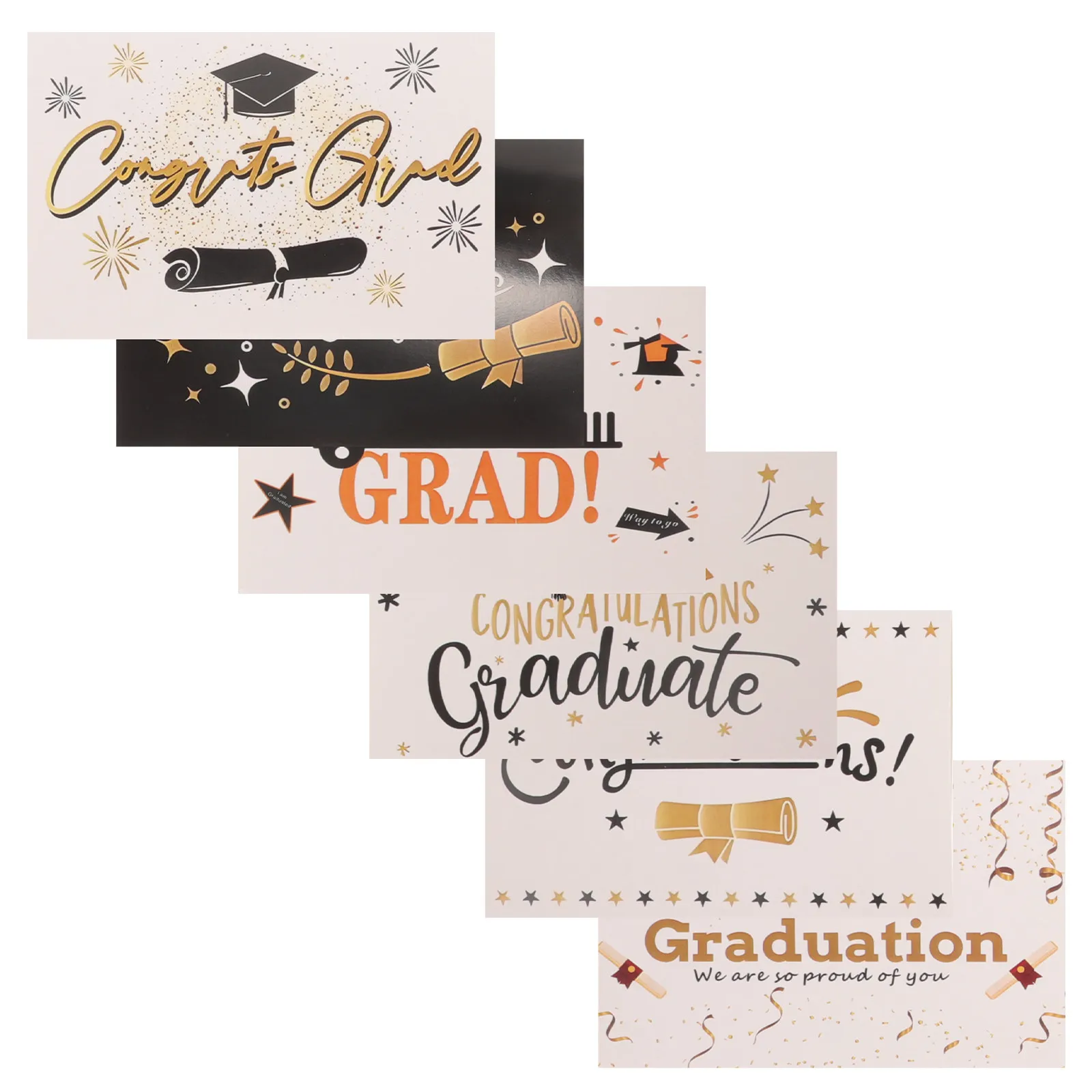 6Sets Creative Graduation Cards Elegant Design Suitable for Writing Graduation Season Greeting Cards Party Supplies Grad Gifts
6Sets Creative Graduation Cards Elegant Design Suitable for Writing Graduation Season Greeting Cards Party Supplies Grad Gifts