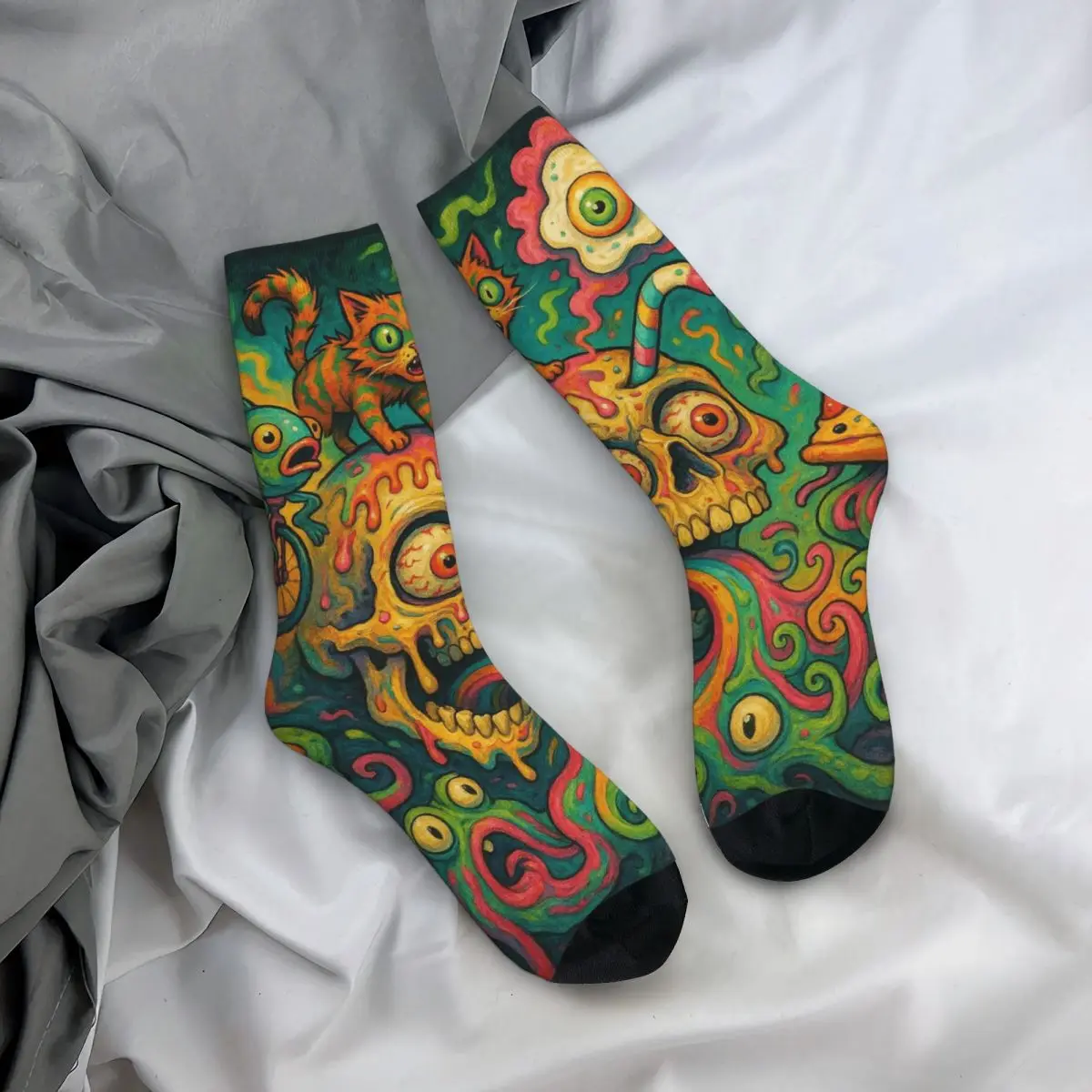 All Seasons Crew Stockings Cartoon Graffiti Weird Print Socks Harajuku Long Socks Accessories for Men Women Christmas Gifts
All Seasons Crew Stockings Cartoon Graffiti Weird Print Socks Harajuku Long Socks Accessories for Men Women Christmas Gifts
