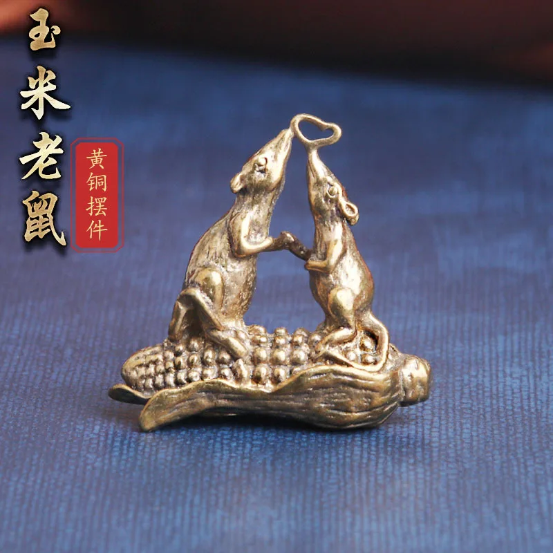 Чистая латунь, кукурузная мышь, настольный орнамент, мульти-детский мульти-Grandchild, креативное подвесное украшение, антикварное, разные, маленькие, Copp
Чистая латунь, кукурузная мышь, настольный орнамент, мульти-детский мульти-Grandchild, креативное подвесное украшение, антикварное, разные, маленькие, Copp