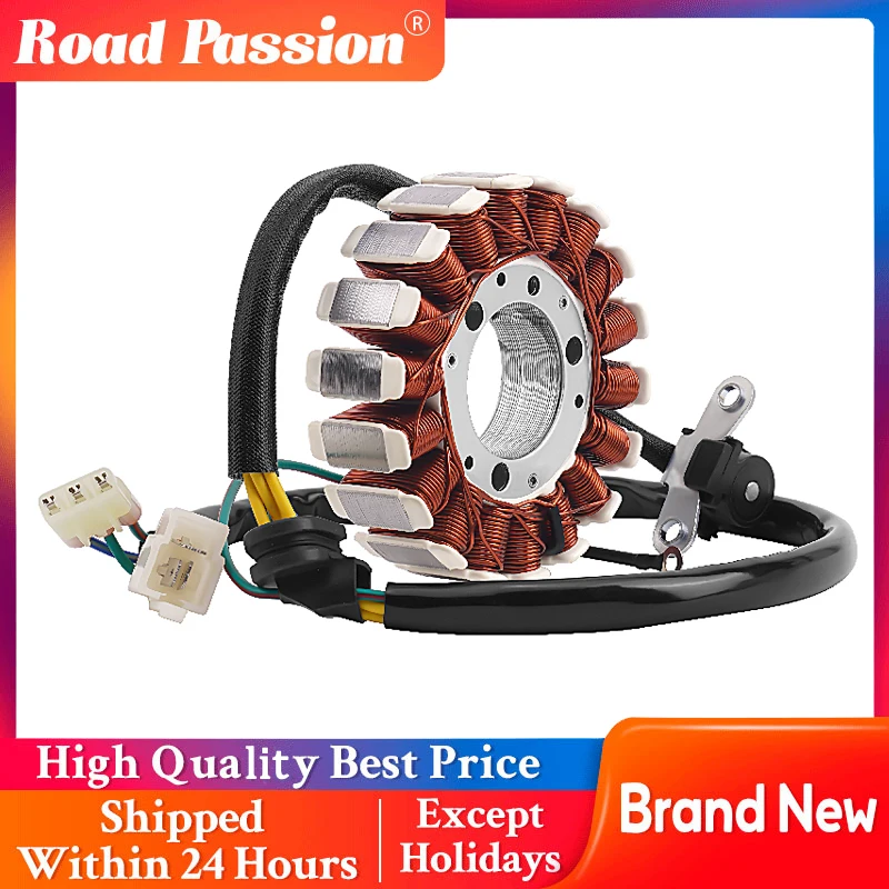 Road Passion Motorcycle Generator Stator Coil For Honda XR250 Tornado 2005 XR250 2002-2008 31120-KPE-931
Road Passion Motorcycle Generator Stator Coil For Honda XR250 Tornado 2005 XR250 2002-2008 31120-KPE-931