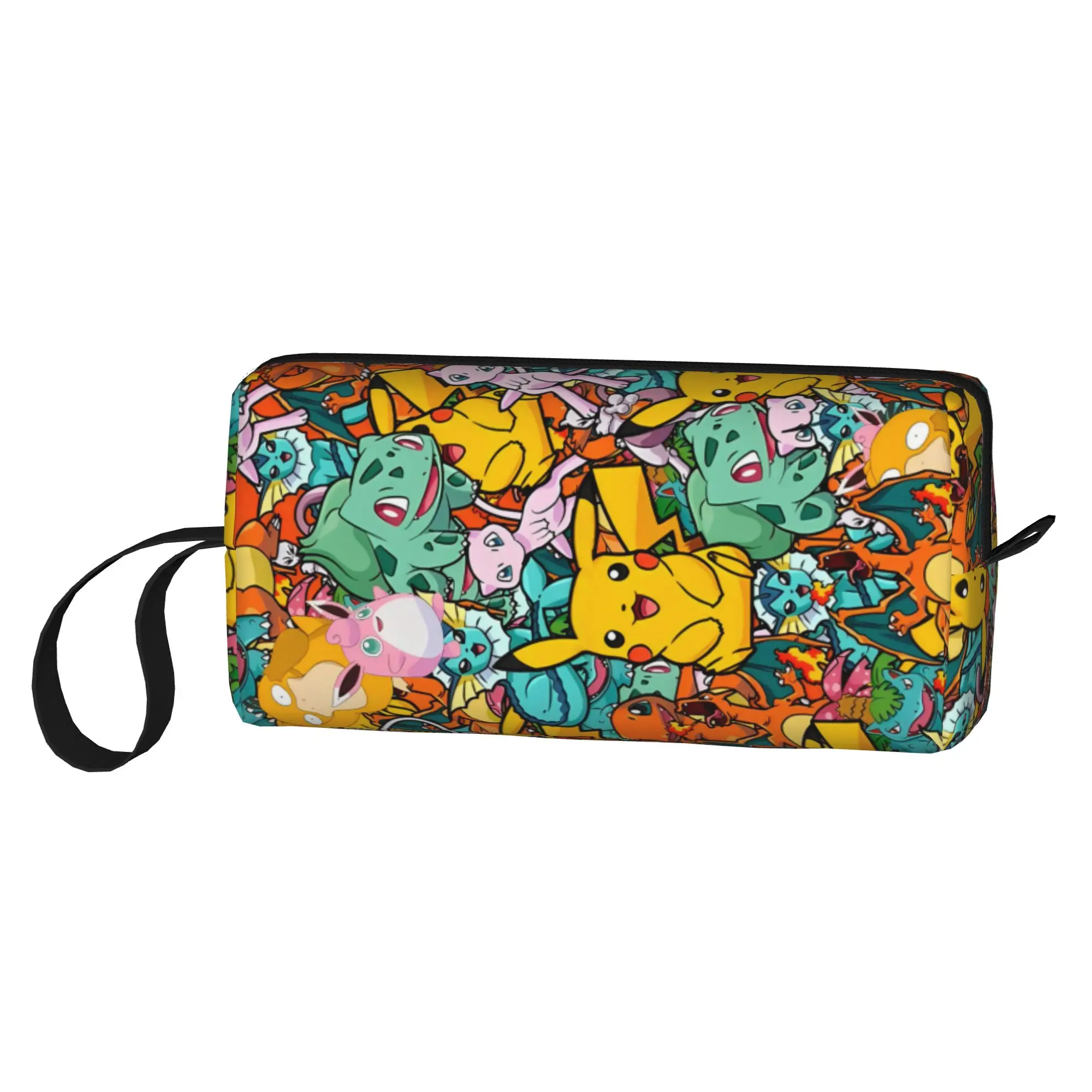 Custom Fashion Bikachus Pattern Travel Toiletry Bag for Women Comic Makeup Cosmetic Bag Beauty Storage Dopp Kit
Custom Fashion Bikachus Pattern Travel Toiletry Bag for Women Comic Makeup Cosmetic Bag Beauty Storage Dopp Kit