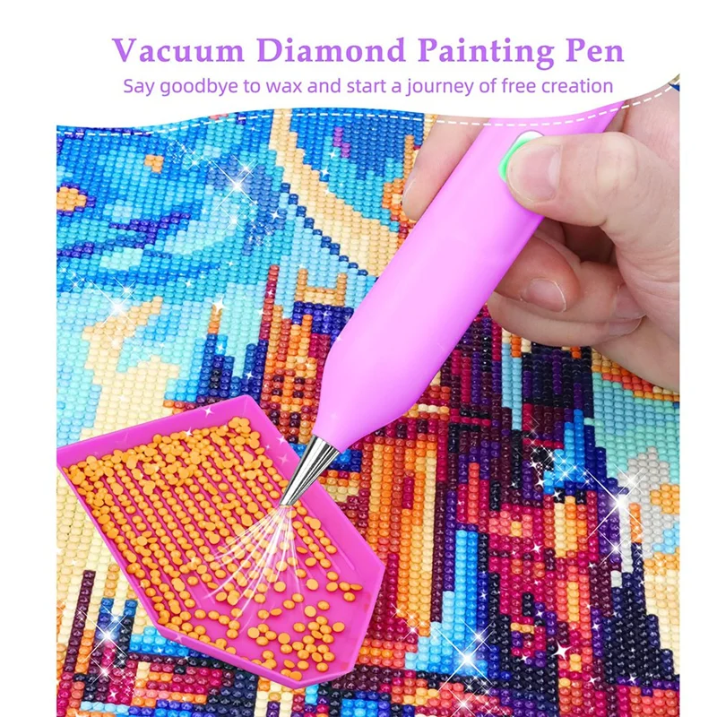 WORTHOWN-Electric Diamonds Painting Pen, Vacuum Diamond Art Pen No Wax Needed, Diamond Art Pen Tool Diamond Art Pen
WORTHOWN-Electric Diamonds Painting Pen, Vacuum Diamond Art Pen No Wax Needed, Diamond Art Pen Tool Diamond Art Pen