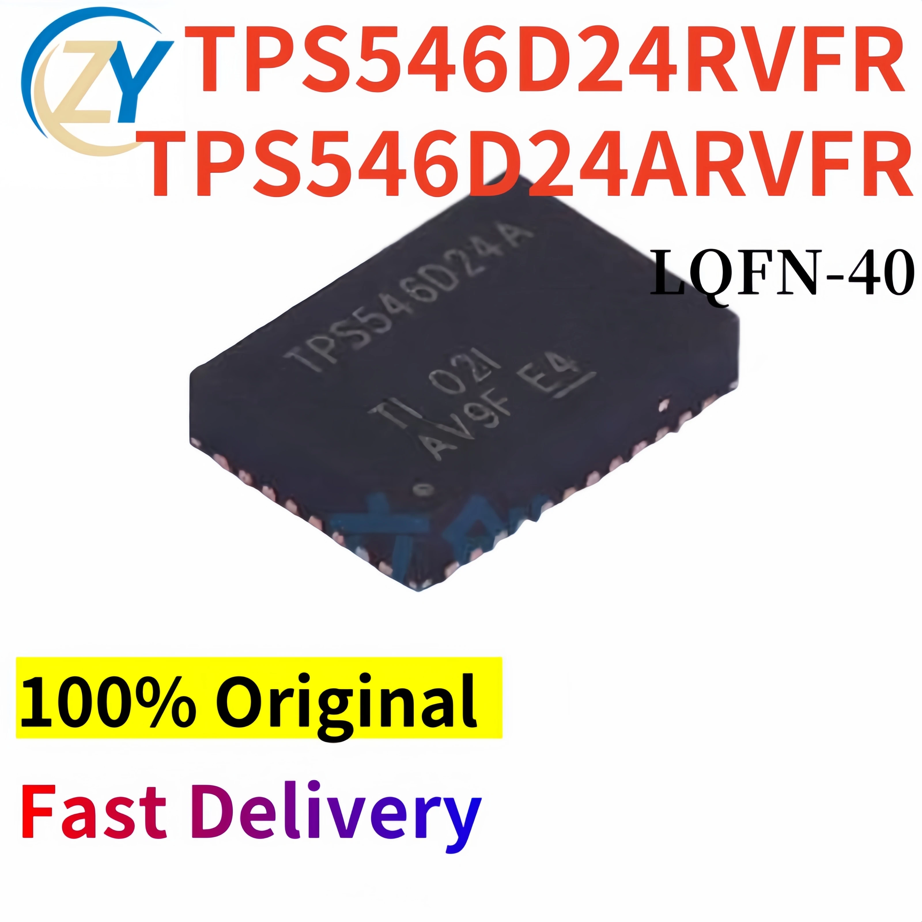 (2pcs) TPS546D24ARVFR Regulators TPS546D24 LQFN-40 TPS546D24RVFR 40A 600mV to 5.5V 100% Original & In Stock
(2pcs) TPS546D24ARVFR Regulators TPS546D24 LQFN-40 TPS546D24RVFR 40A 600mV to 5.5V 100% Original & In Stock