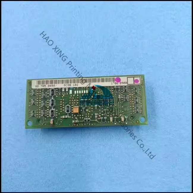 Printing Machinery Spare Parts 00.785.0480 Circuit Board for Heidelberg Offset Printing Accessories 00.785.0480 Circuit Board
Printing Machinery Spare Parts 00.785.0480 Circuit Board for Heidelberg Offset Printing Accessories 00.785.0480 Circuit Board