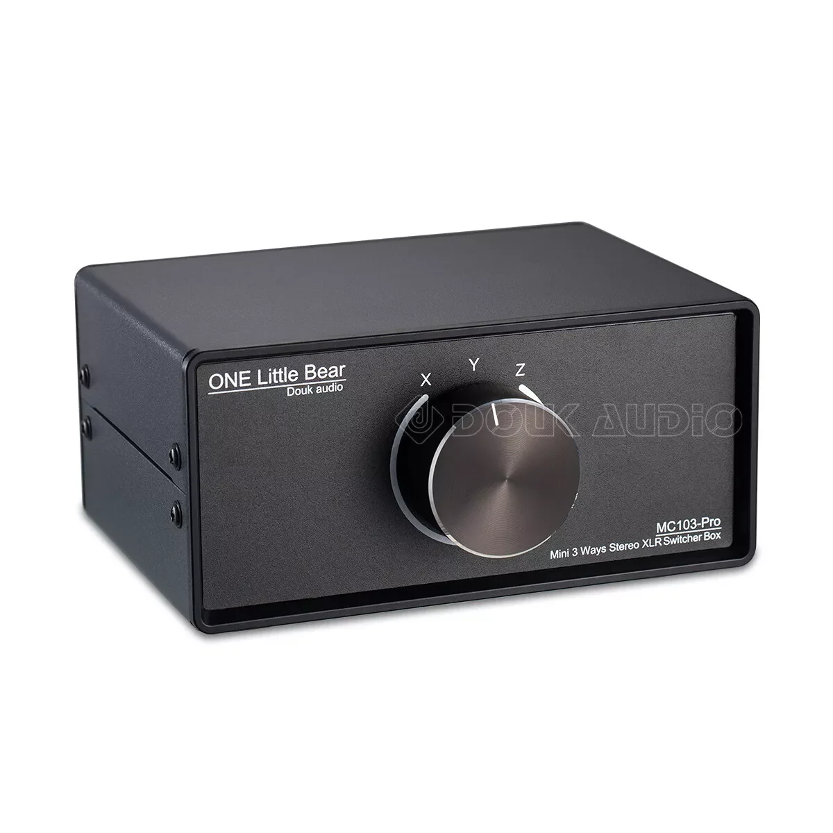 MC103-3M Little Bear 1-IN-3-OUT 3 ways XLR Balanced Audio Converter Stereo Passive Selector Switcher
MC103-3M Little Bear 1-IN-3-OUT 3 ways XLR Balanced Audio Converter Stereo Passive Selector Switcher