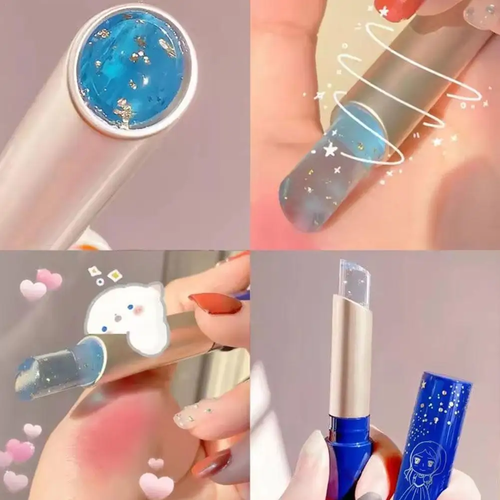 Star Brilliant Temperature Change Moisturizing Lipbalm Waterproof Lipstick Nutrition Crystal Jelly Gloss Labial Lip Care
Star Brilliant Temperature Change Moisturizing Lipbalm Waterproof Lipstick Nutrition Crystal Jelly Gloss Labial Lip Care