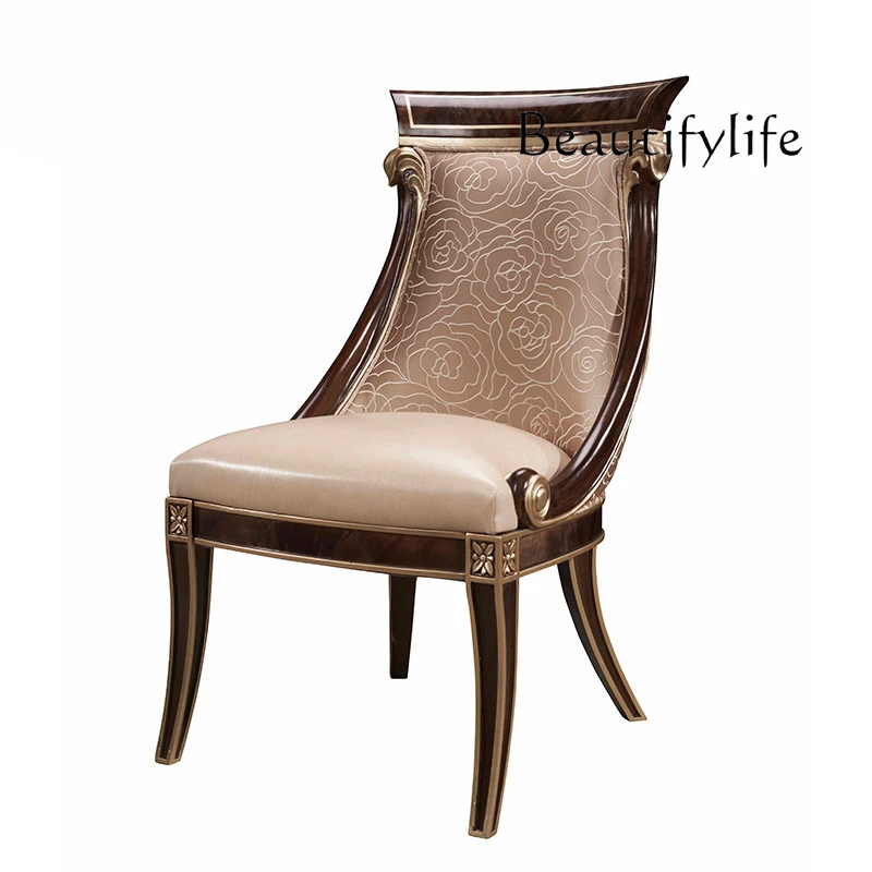 new Chinese-style classical restaurant furniture, modern leather cloth combined with high-end backrest dining chairs
new Chinese-style classical restaurant furniture, modern leather cloth combined with high-end backrest dining chairs