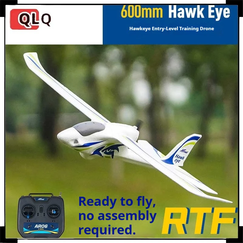 Toy Model Airplane 600mm Eagle Eye Novice Back Push Entry-Level Fixed Wing Beginner Remote Control Electric Model
Toy Model Airplane 600mm Eagle Eye Novice Back Push Entry-Level Fixed Wing Beginner Remote Control Electric Model