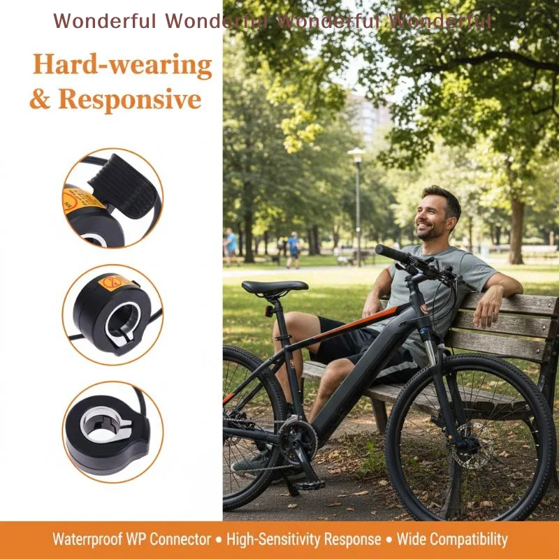 1Pcs 130X Speed Connector Waterproof Thumb Throttle For Electric Scooter E-Bike Replacement Repair Parts
1Pcs 130X Speed Connector Waterproof Thumb Throttle For Electric Scooter E-Bike Replacement Repair Parts