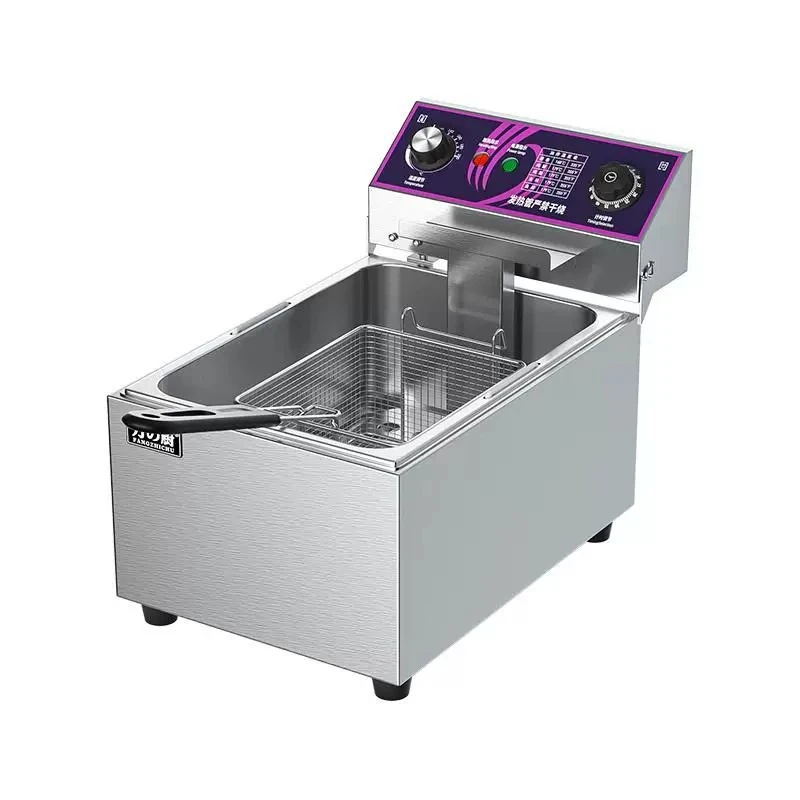 Timed desktop constant temperature fryer double cylinder fryer single cylinder fryer French fries machine
Timed desktop constant temperature fryer double cylinder fryer single cylinder fryer French fries machine