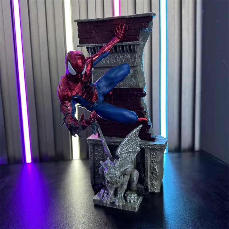 Коллекционная фигурка Marvel Venom: Человек-паук, превращенный в венома, премиум-класса, статуэтка для декора рабочего стола, подарок для фанатов фильма «Мстители»
Коллекционная фигурка Marvel Venom: Человек-паук, превращенный в венома, премиум-класса, статуэтка для декора рабочего стола, подарок для фанатов фильма «Мстители»