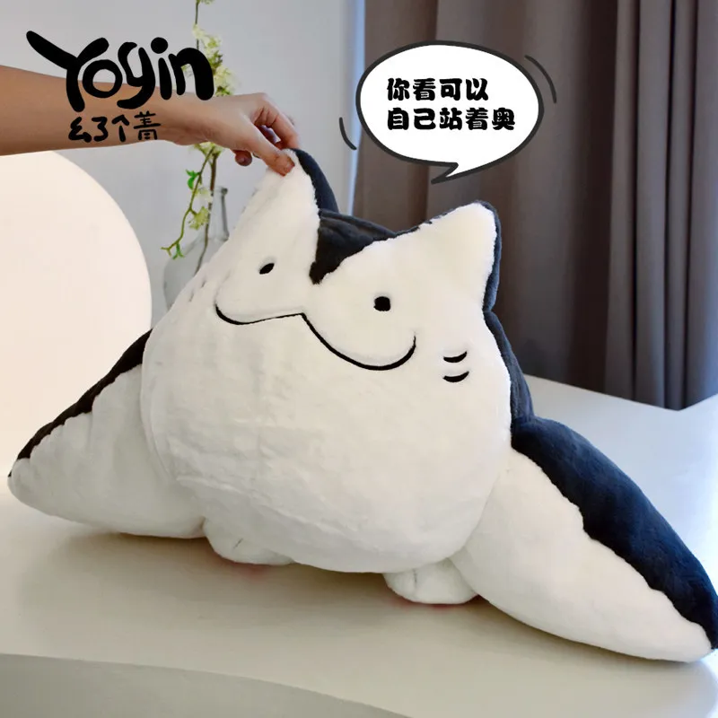 In Stock Stingray Cat Plush Pillow Manta Ray Stuffed Animal 60cm Cuddle Cushion Sofa Bed Decor Soft Kawaii Toy Gift For Fans
In Stock Stingray Cat Plush Pillow Manta Ray Stuffed Animal 60cm Cuddle Cushion Sofa Bed Decor Soft Kawaii Toy Gift For Fans