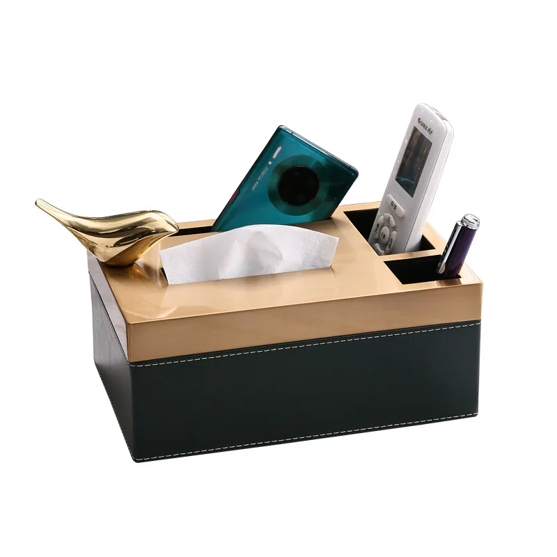 Leather Tissue Box Ornament Multifunctional Home Living Room Bedroom Hotel Premium
Leather Tissue Box Ornament Multifunctional Home Living Room Bedroom Hotel Premium