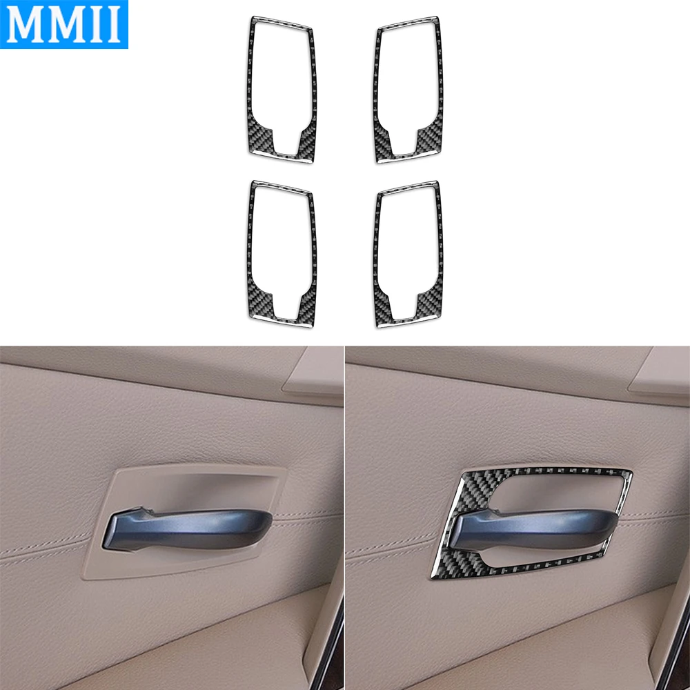 For BMW 5 Series E60 2004-2007 Real Carbon Fiber Car Door Handle Wrist Trim Frame Auto Interiors Accessories Decoration Sticker
For BMW 5 Series E60 2004-2007 Real Carbon Fiber Car Door Handle Wrist Trim Frame Auto Interiors Accessories Decoration Sticker