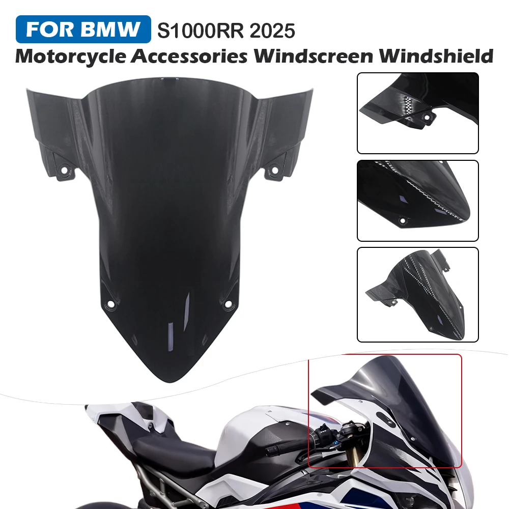 Heighten WindShield For BMW S1000RR Windscreen 2025 Motorcycle s1000rr 2025 Wind Deflector Enlarge Wind Spoiler Cover
Heighten WindShield For BMW S1000RR Windscreen 2025 Motorcycle s1000rr 2025 Wind Deflector Enlarge Wind Spoiler Cover